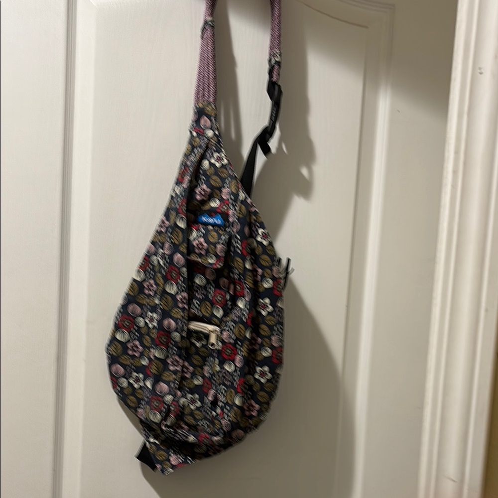 Kavu Blue  and Red Backpack Casual Everyday Use